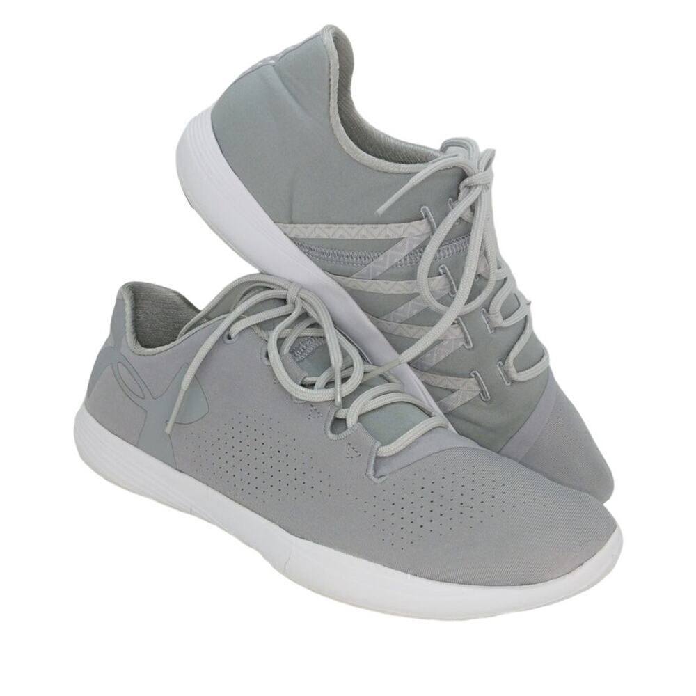 Under Armour Street Precision Womens Pre-owned Lightweight Gray Sneakers - sz. 8